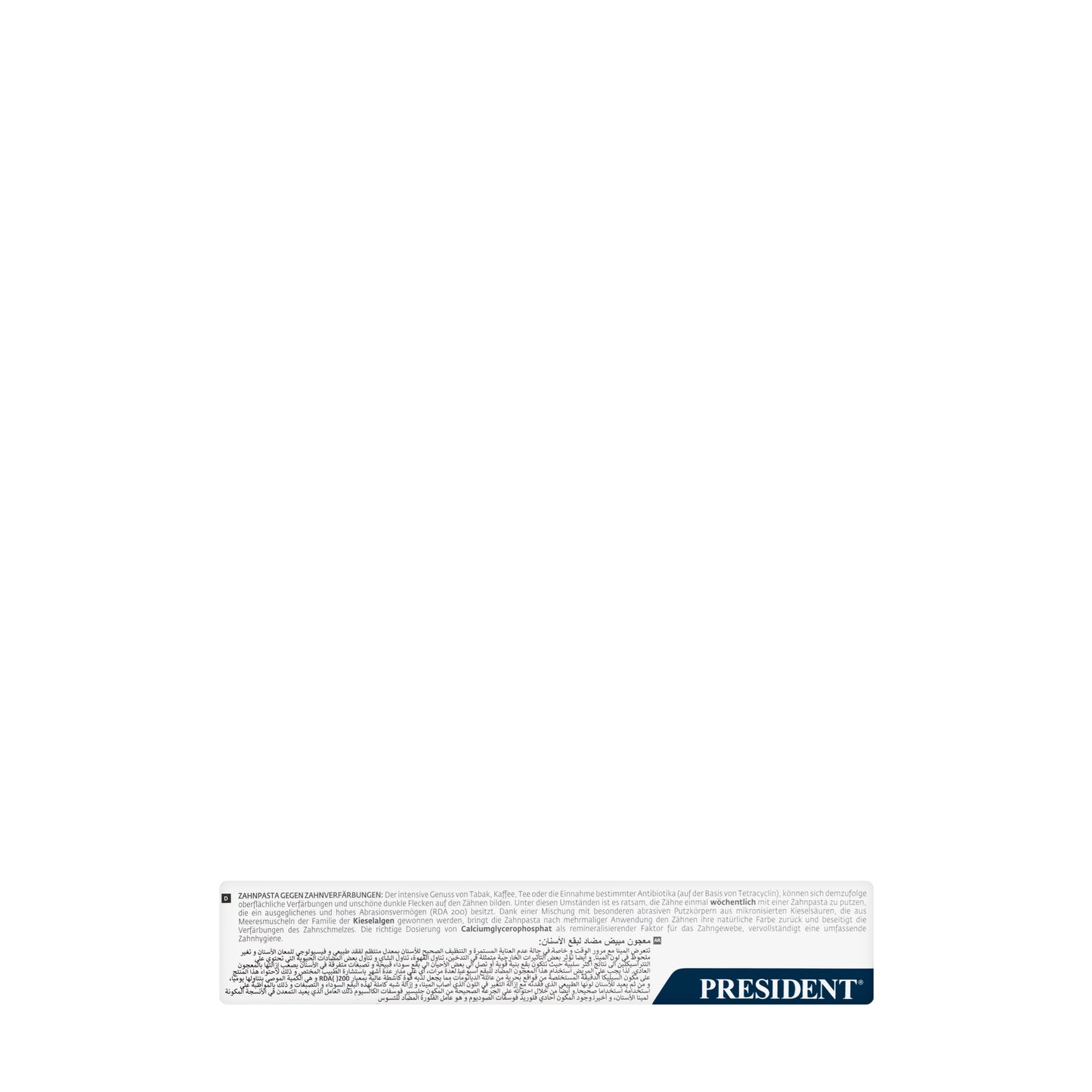 President intense White Plus Toothpaste 30ml