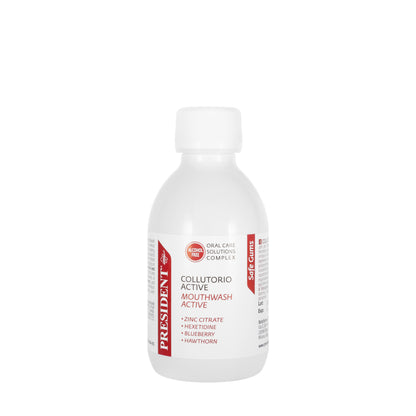 President Safe Gums Active Mouthwash 250ml