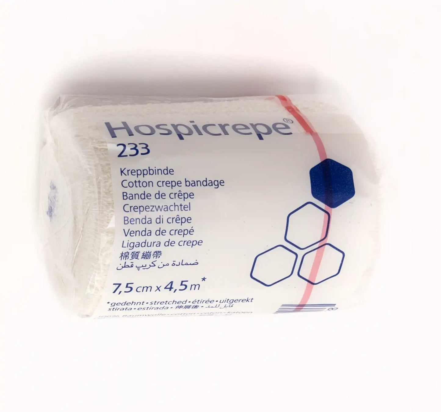 Hartmann Hospicrepe Band 7.5CmX 4.5M