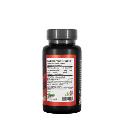 Pure Health Acetyl L-Carnitine 500 mg 60 Capsules