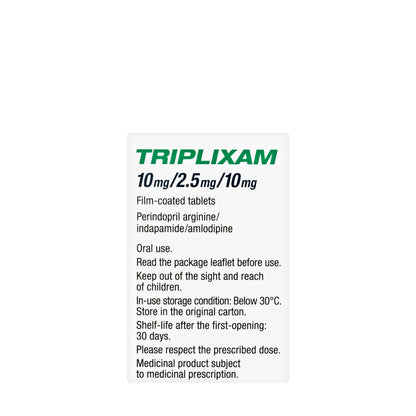Triplixam 10/2.5/10Mg 30 Tablets