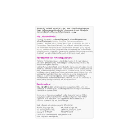 Promensil Post Menopause [Aftercare] 30 Tablet