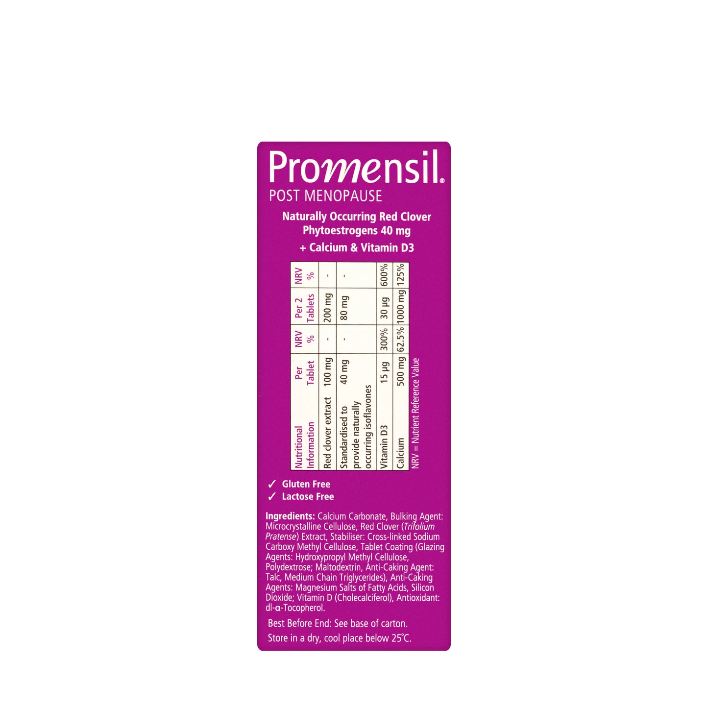 Promensil Post Menopause [Aftercare] 30 Tablet