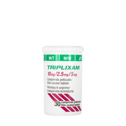 Triplixam 10/2.5/5Mg 30 Tablets