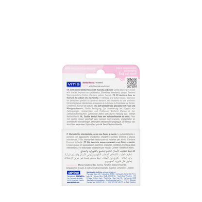 Dentaid Vitis Waxed Floss [Pink]