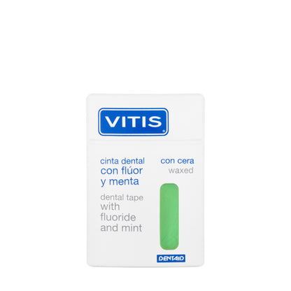 Dentaid Vitis Waxed Dental Tape (Green)