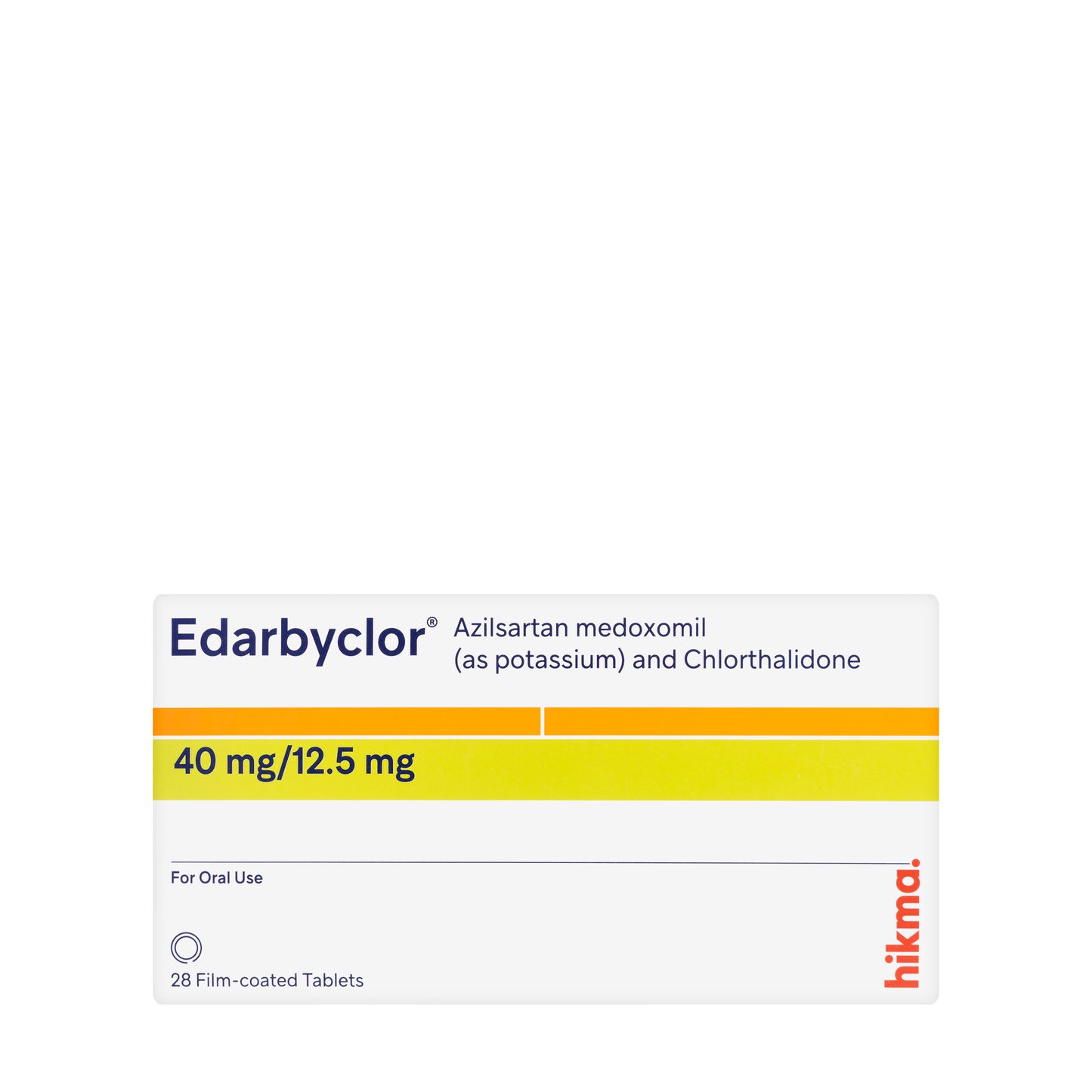 Edarbyclor 40/12.5Mg 28 Tablets