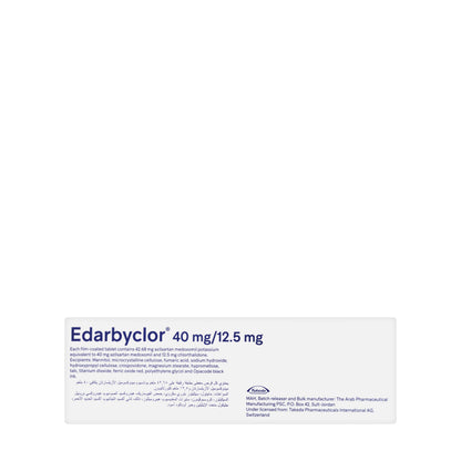 Edarbyclor 40/12.5Mg 28 Tablets