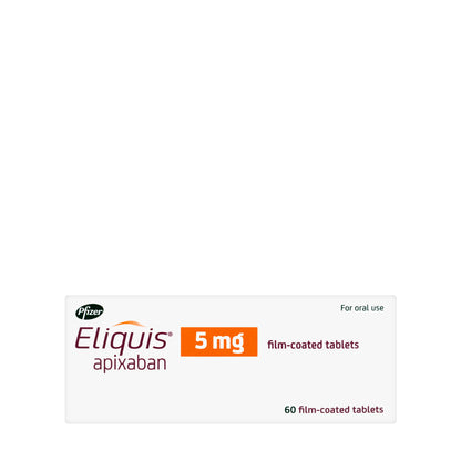 Eliquis 5Mg 60 Tablets