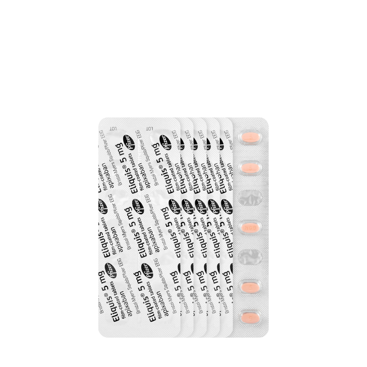 Eliquis 5Mg 60 Tablets
