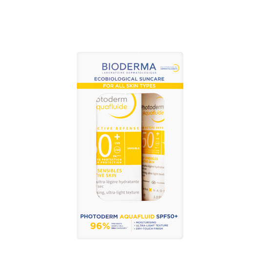 Bioderma Photoderm Aquafluide SPF 50+ Moisturising & Mattifying 40 Ml 1+1 Offer Pack