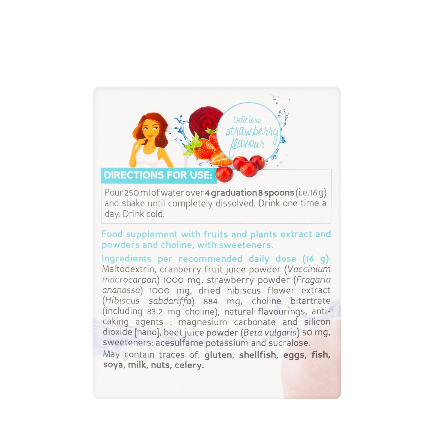 Biocyte Water Detox Draining Powder 200g