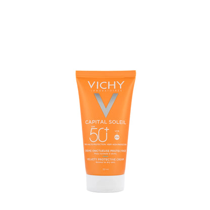 Vichy Ideal Spf 50+ Face [Velvety] Cream 1+1 Offer
