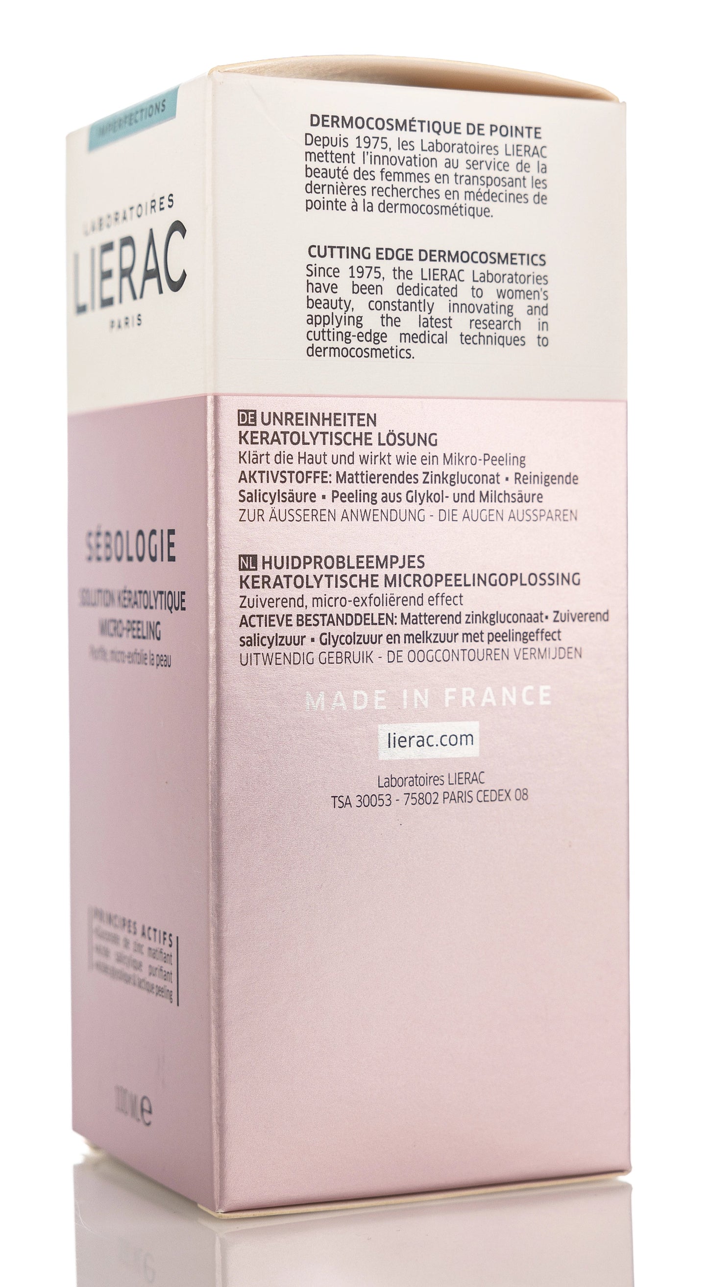 Lierac Sebologie Keratolytic Solution 100 Ml