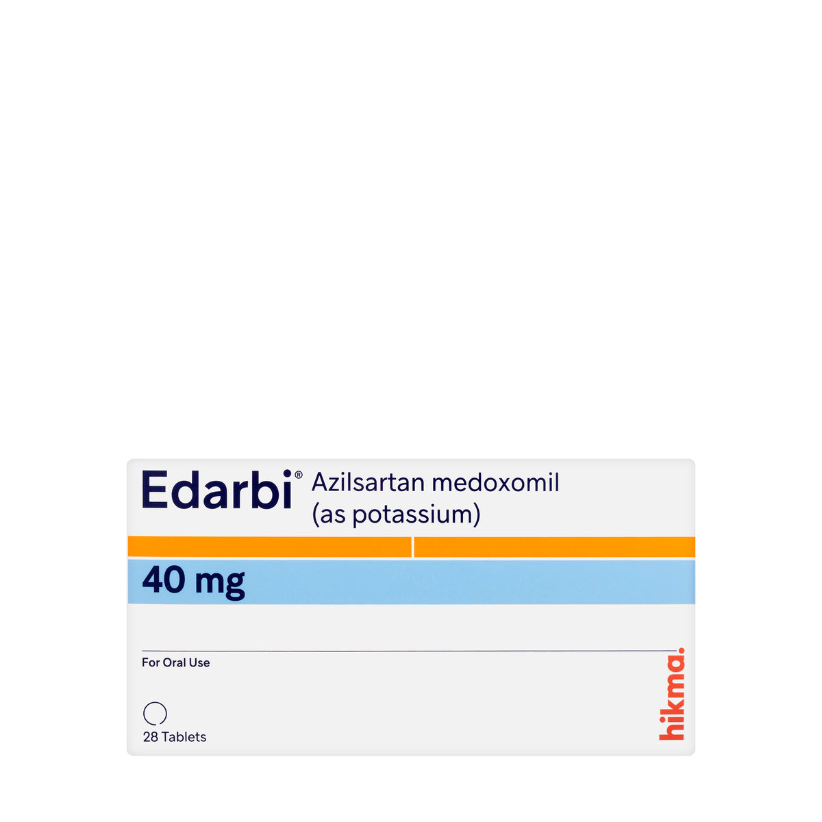 Edarbi 40Mg 28 Tablets