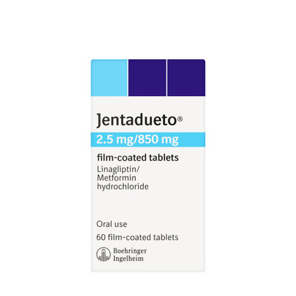 Jentaduteo 2.5/850Mg 60 Tablets