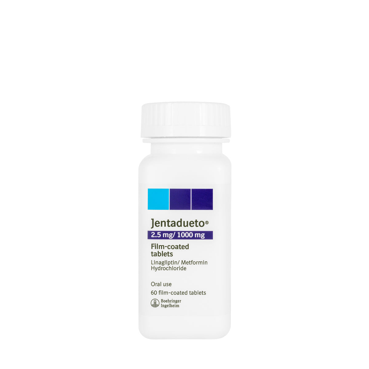 Jentaduteo 2.5/1000Mg 60 Tablets