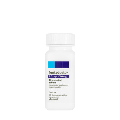 Jentaduteo 2.5/1000Mg 60 Tablets