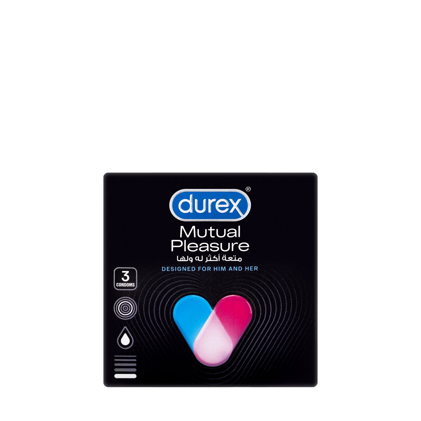 Durex Condom Mutual Pleasure 3 Pieces