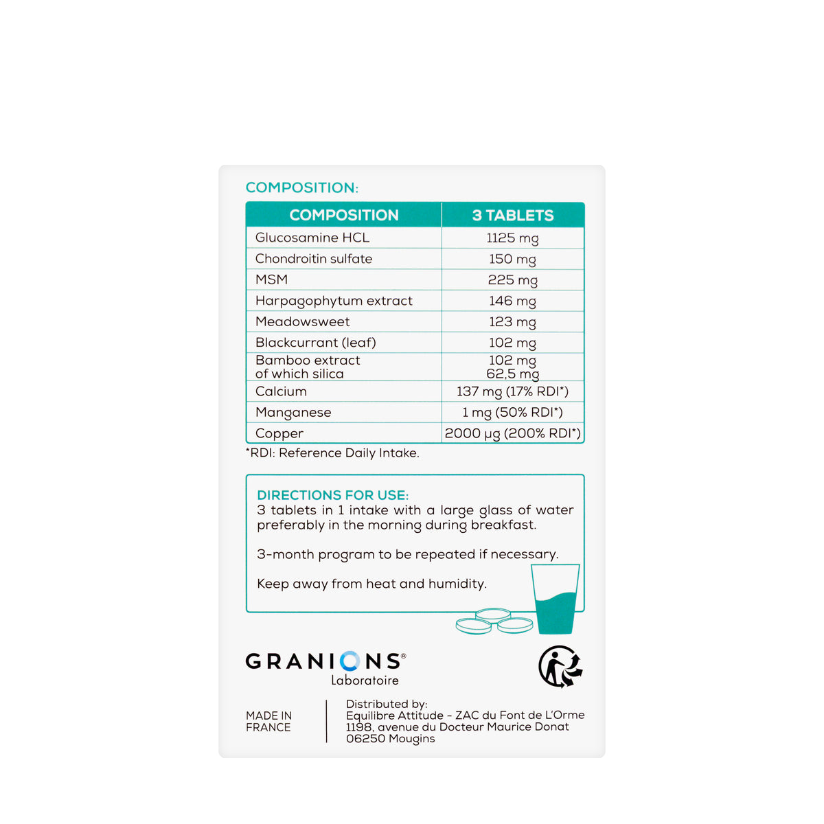 Granions Chondrosteo 90 Tablet