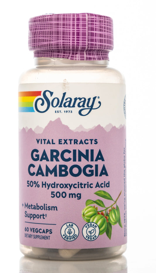 Solaray Garcinia Cambogia 500mg 60 Capsules