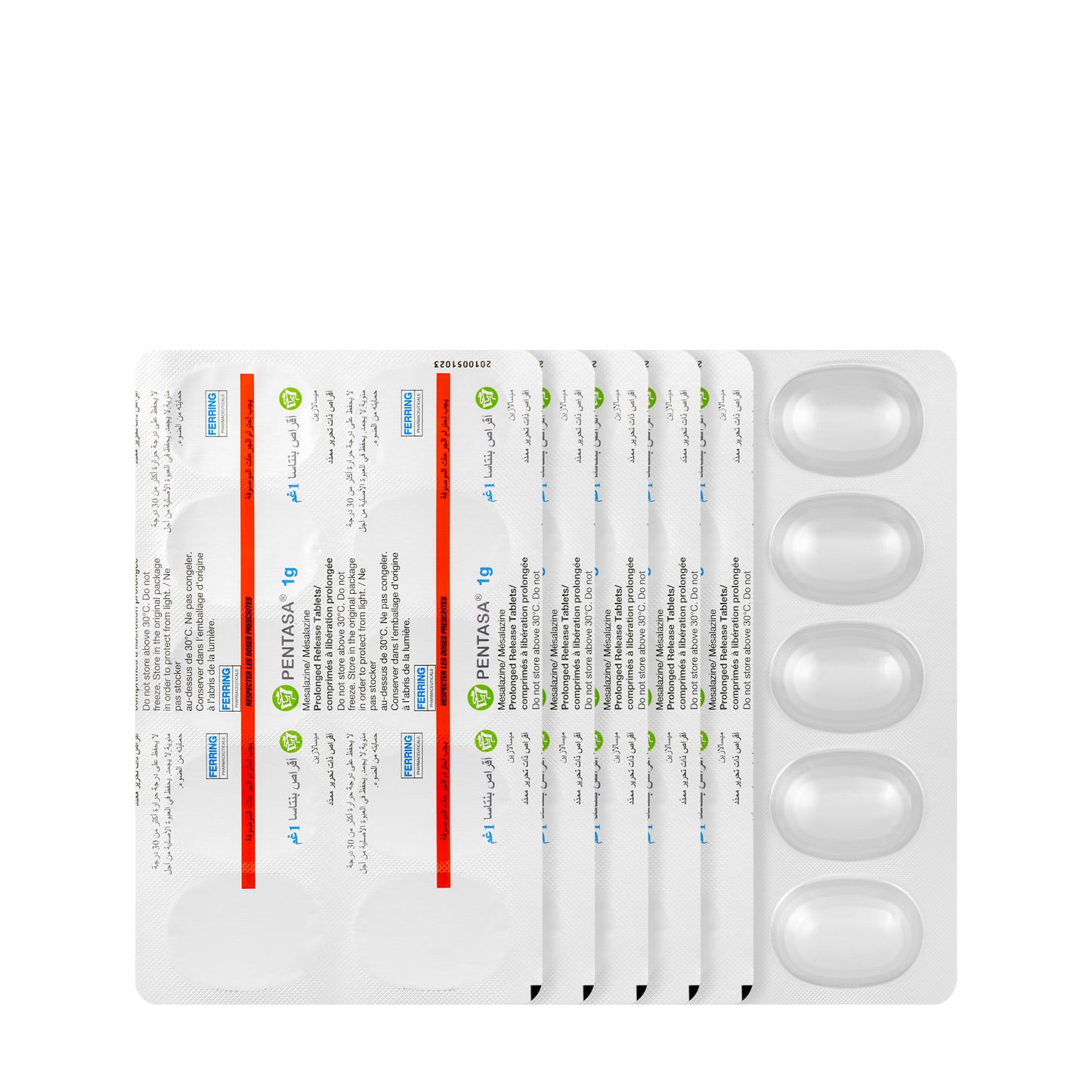 Pentasa CR 1Gm 60 Tablets