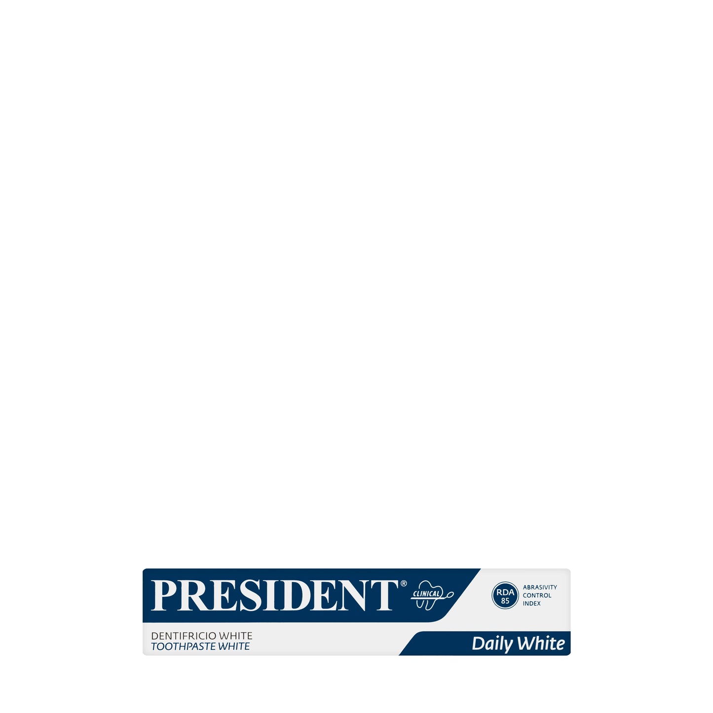 President Daily White Toothpaste 75ml