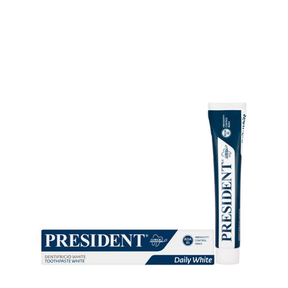 President Daily White Toothpaste 75ml