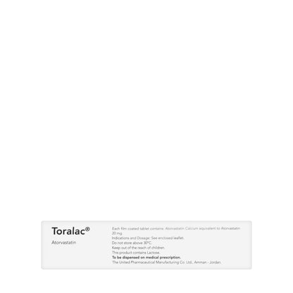 Toralac 20Mg 30 Tablets