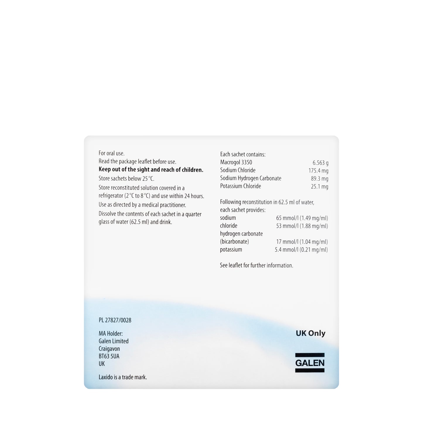 Laxido Pediatric 30 Sachets
