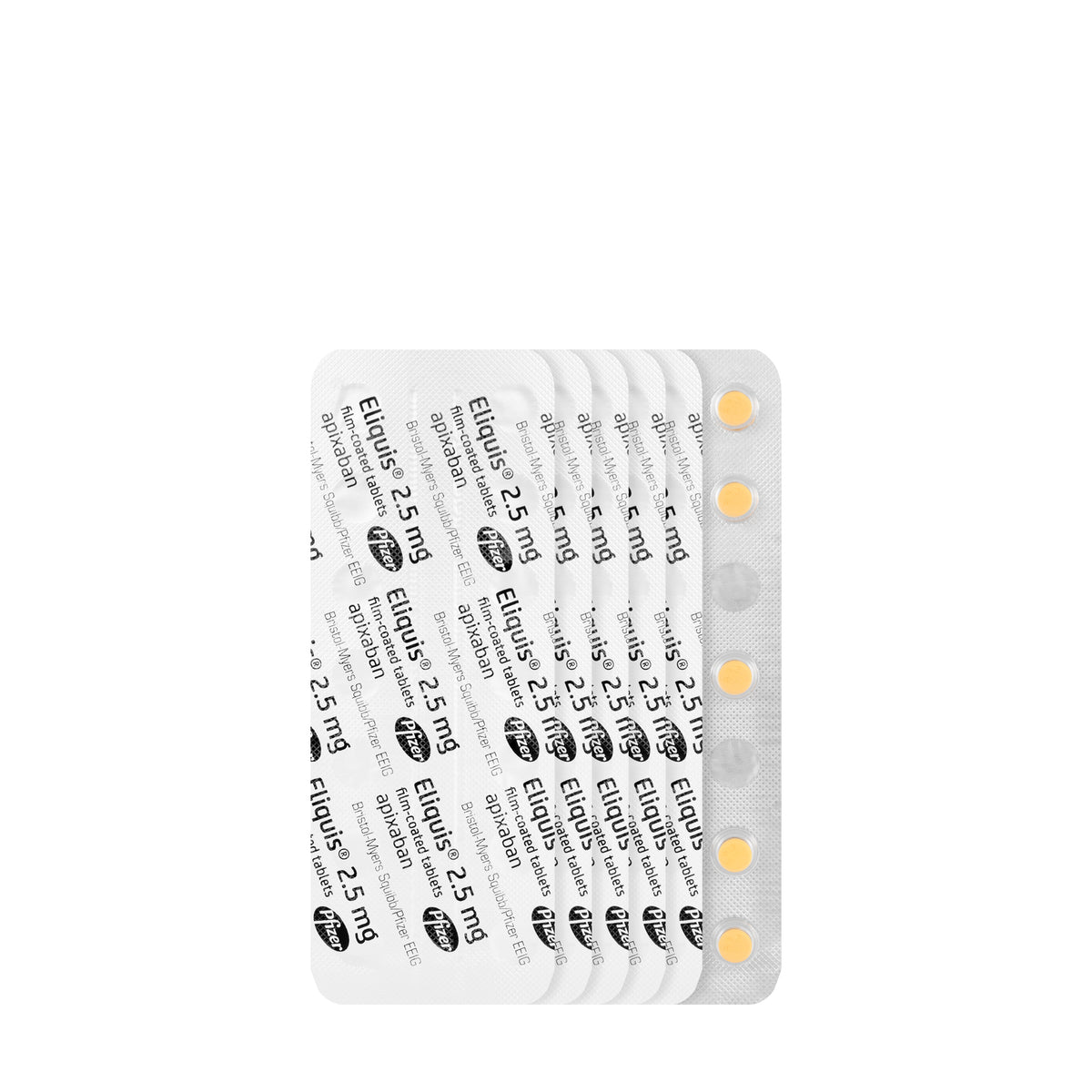 Eliquis 2.5Mg 60 Tablets