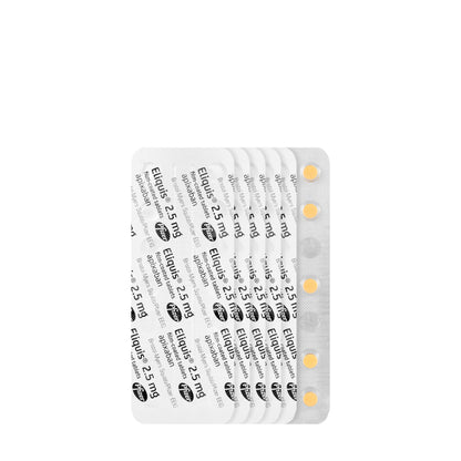 Eliquis 2.5Mg 60 Tablets