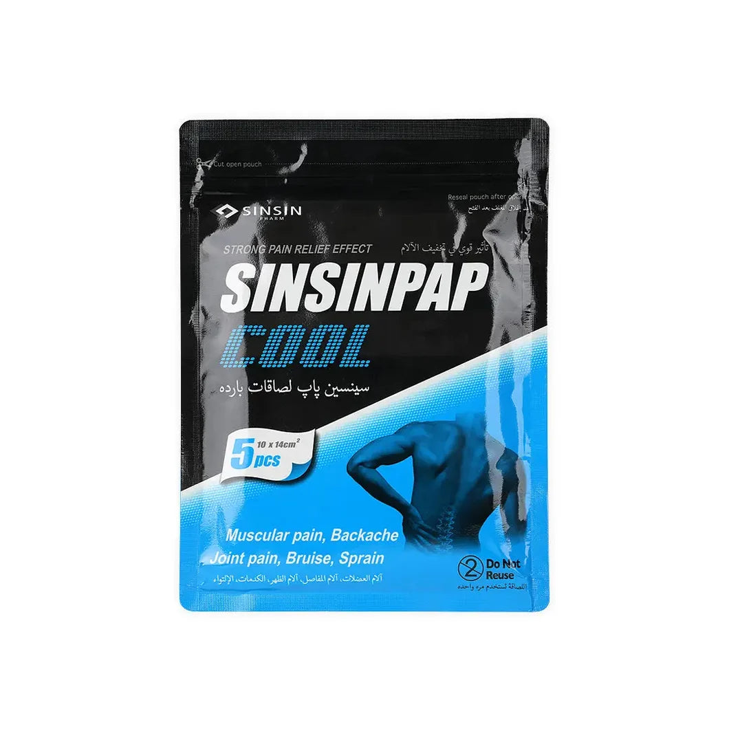 Sinsinpap Cool Pain Relief Patch 5 Pieces