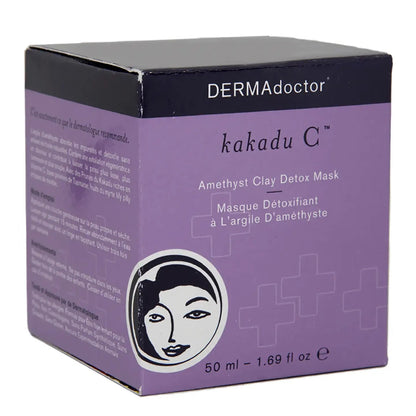 DERMAdoctor Kakadu C Amethyst Clay Purifying Detox Mask 50ml