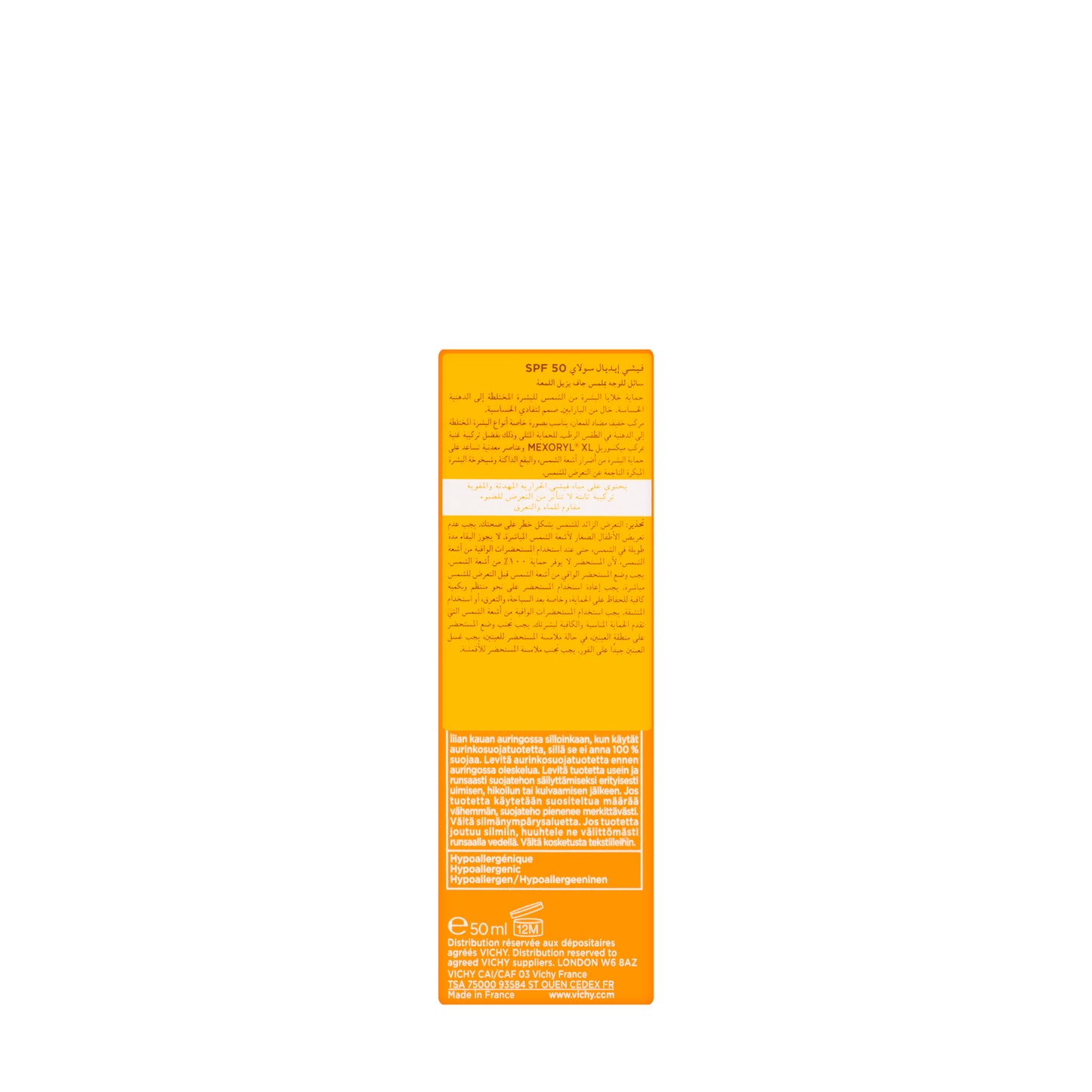 Vichy Ideal Soleil SPF 50 Dry Touch Face Fluid 50 ml
