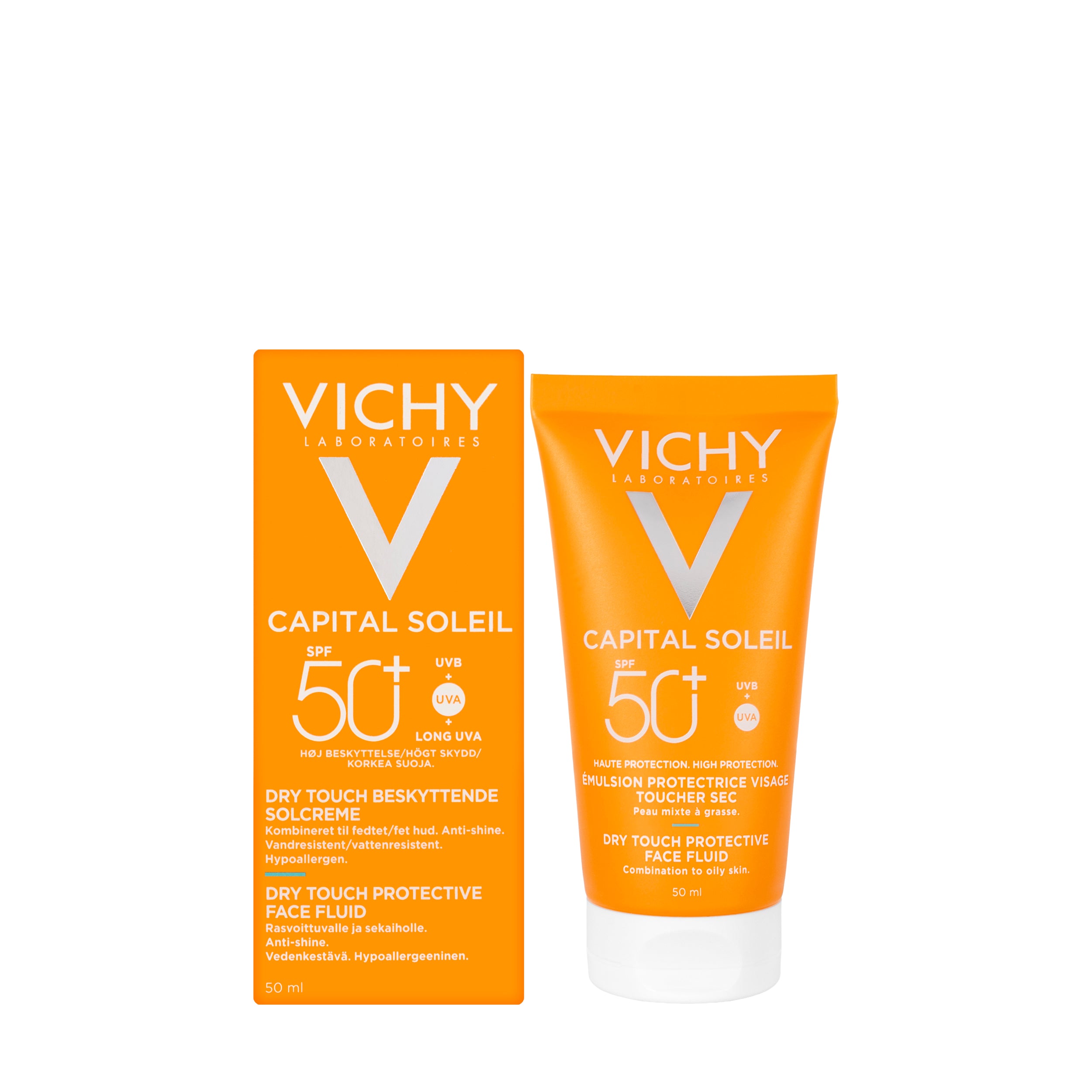 Vichy Ideal Soleil SPF 50 Dry Touch Face Fluid 50 ml
