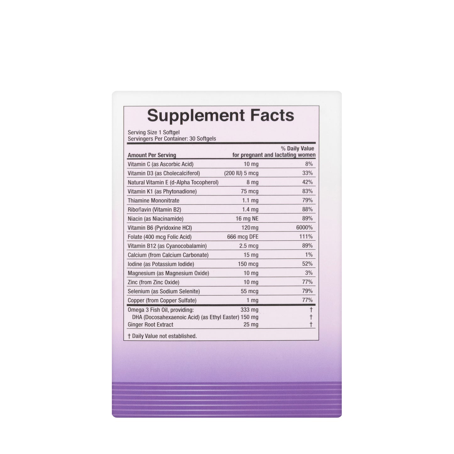 Pregnamor 30 Capsules