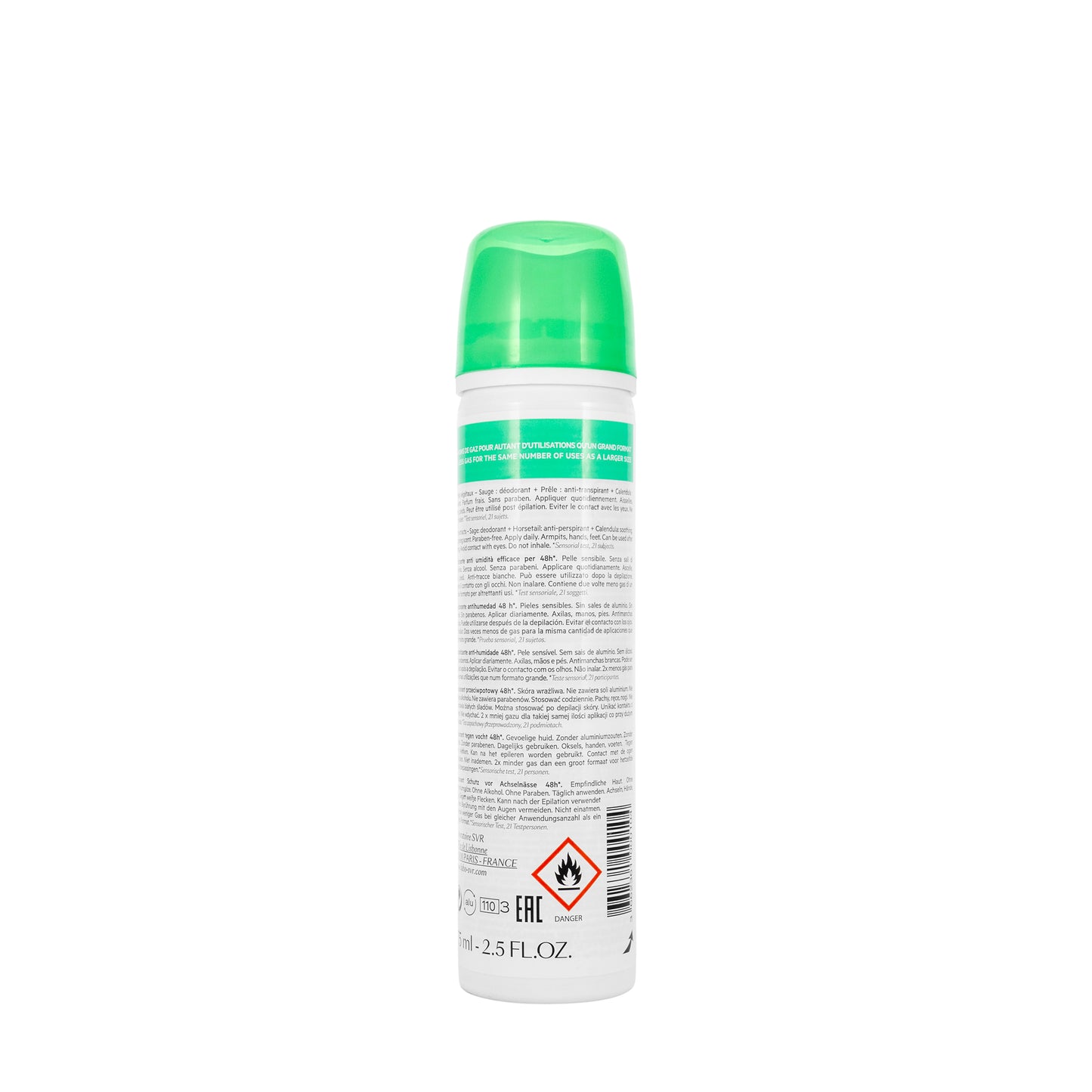 SVR Spirial Deodorant  Spray 75 ml