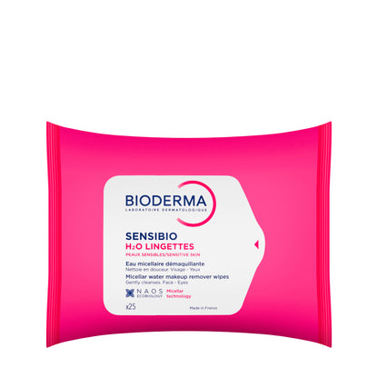 Bioderma Sensibio H2O Micellar 25 Wipes