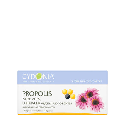 Propolis Aloe Vera 10 Vaginal Suppository