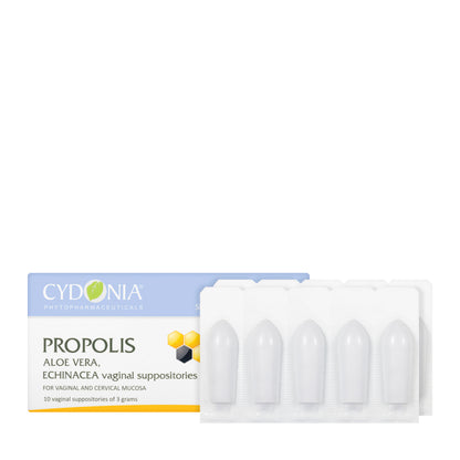 Propolis Aloe Vera 10 Vaginal Suppository