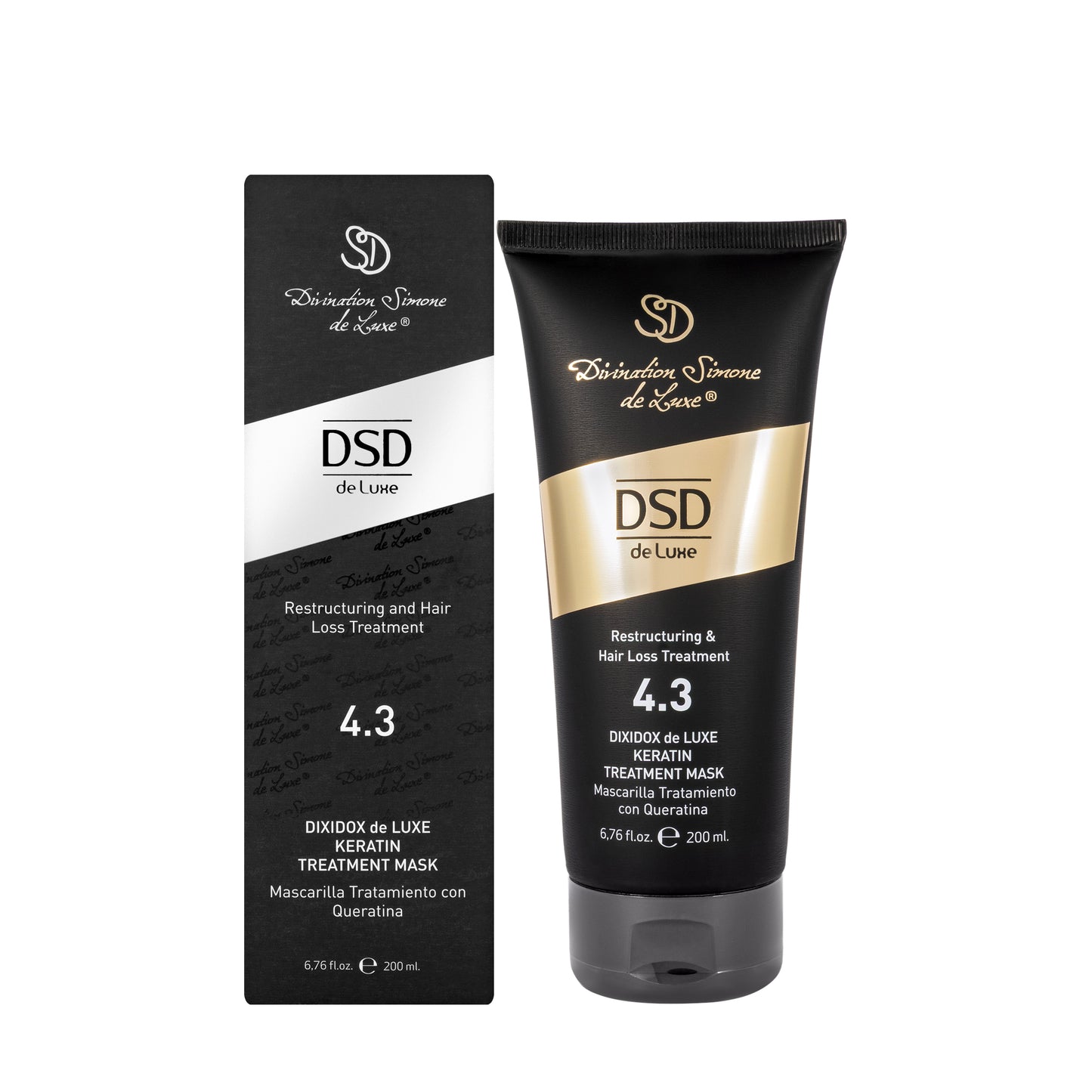 DSD de LUXE 4.3 Keratin Treatment Mask 200 Ml