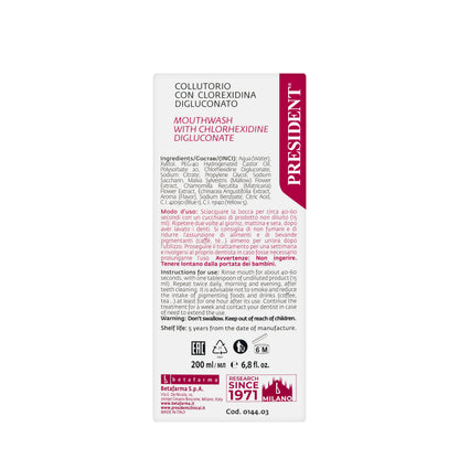 President  Healthy Profi Mouthwash 250ml
