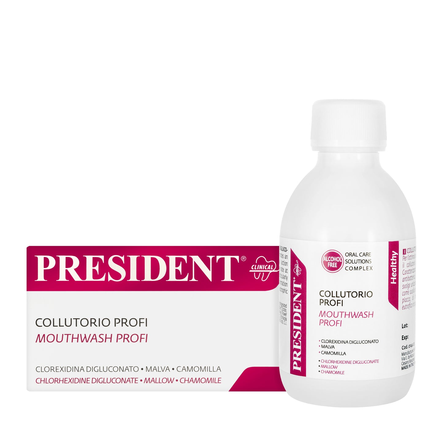 President  Healthy Profi Mouthwash 250ml