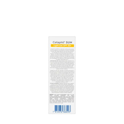 Cetaphil SUN SPF 50+ Light Gel 50 Ml