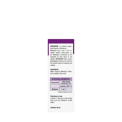 Circadiem 20 Ml Drops