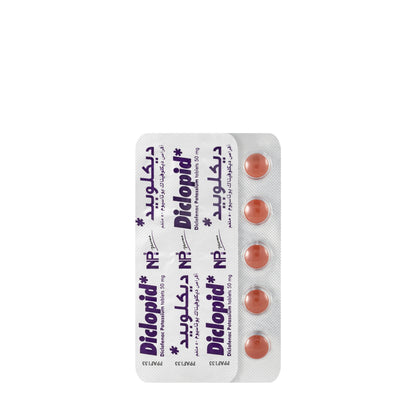 Diclopid 50Mg 20 Tablets