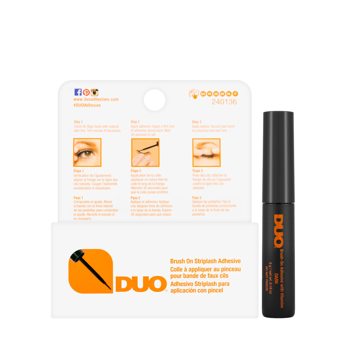 Duo Eyelash Adhesive [Dark] 5 Gm