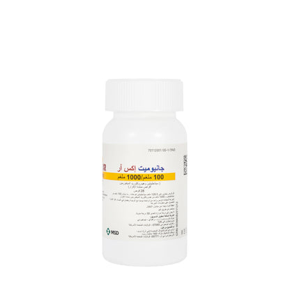Janumet Xr 100/1000Mg 28 Tablets