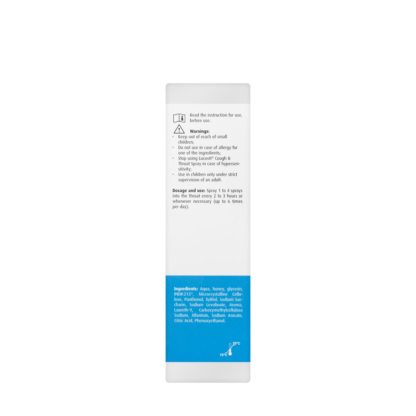 Lucovit Cough Throat Spray 20Ml